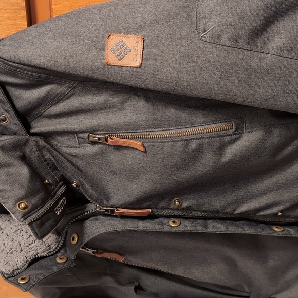 Columbia dark green women's winter coat, small - Picture 6 of 6